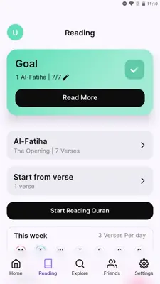 Quranly android App screenshot 3